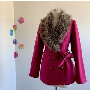 Pink coat